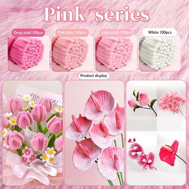 Chenille Stems, Pipe Cleaners Craft Supplies,  Pipe Cleaners Bulk