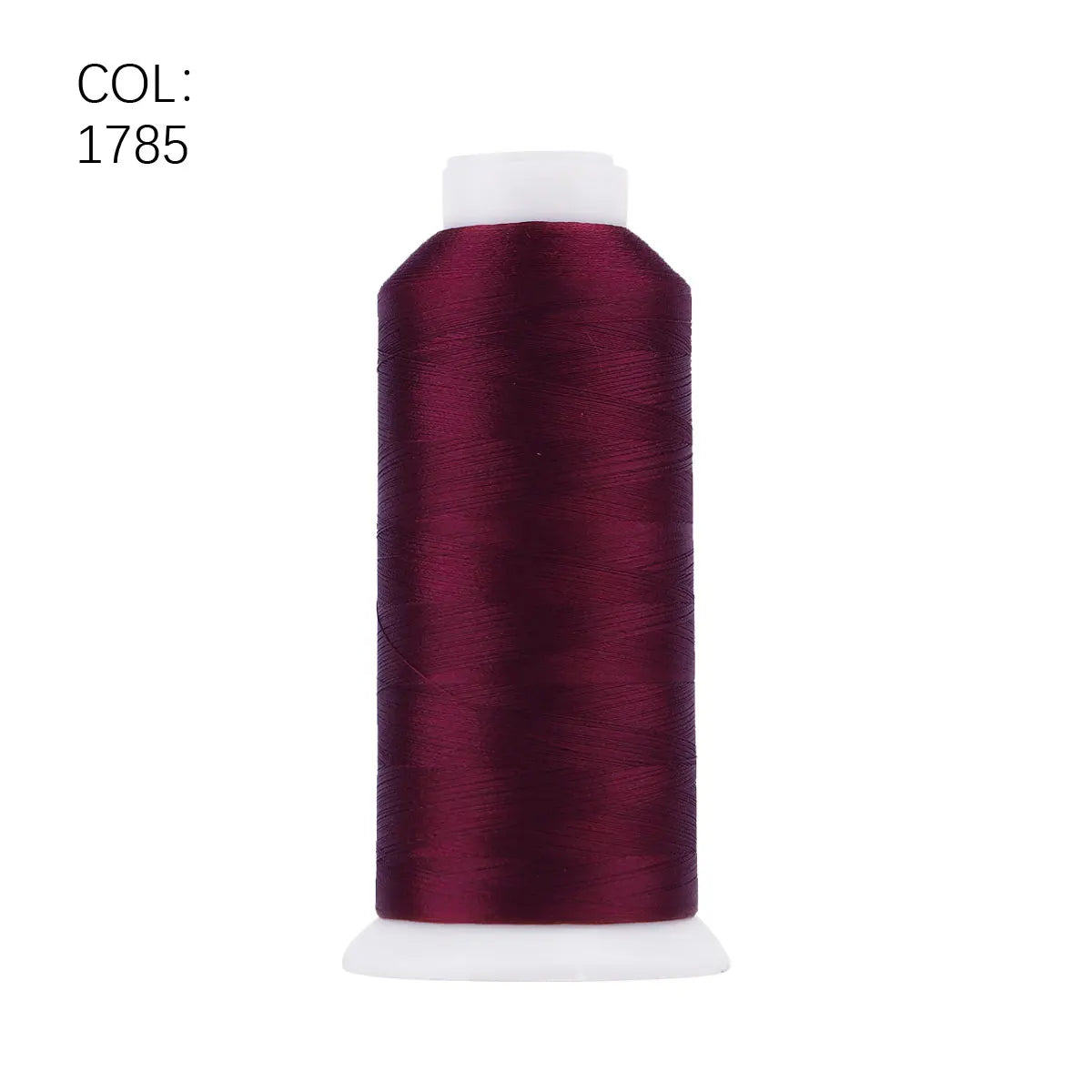 High Tenacity Polyester Embroidery Thread Big Roll 80 4000m Colors