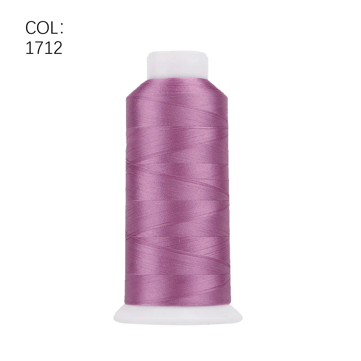 High Tenacity Polyester Embroidery Thread Big Roll 80 4000m Colors