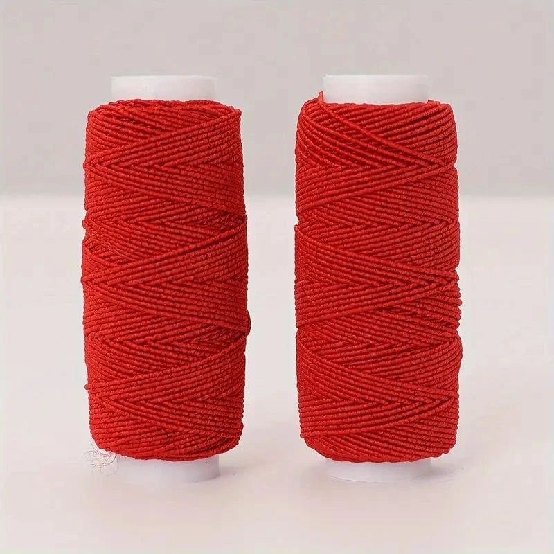 2pcs Colorful Elastic Thread Sewing Machine Bottom Line Polyester