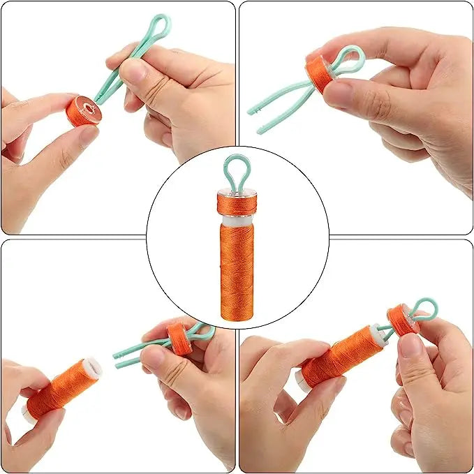 5-20PCS Bobbin Thread Huggers Clamps Holder Keep Spools From Unwinding