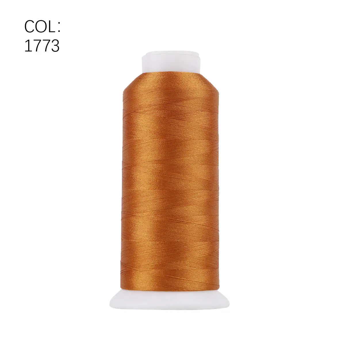 High Tenacity Polyester Embroidery Thread Big Roll 80 4000m Colors