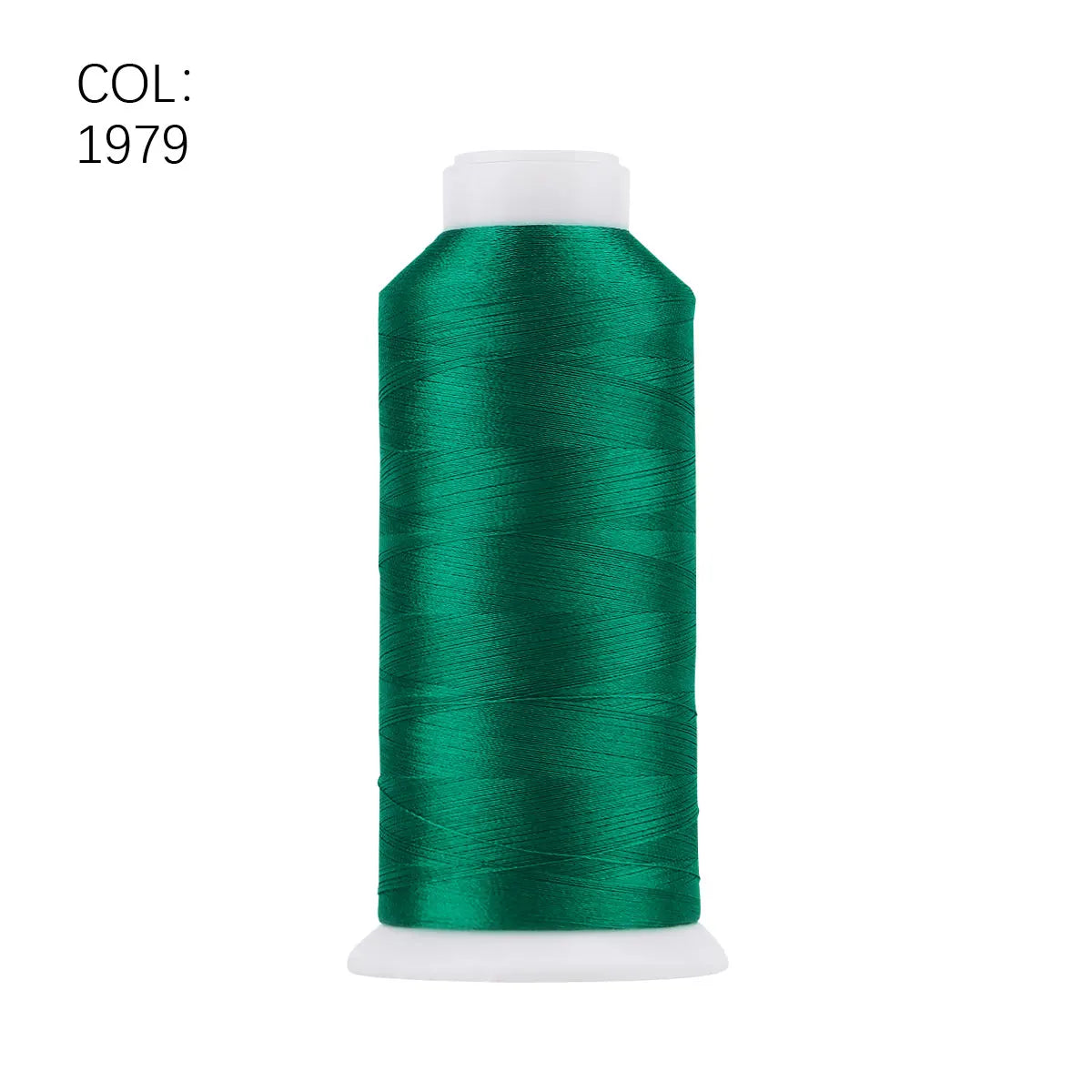 High Tenacity Polyester Embroidery Thread Big Roll 80 4000m Colors