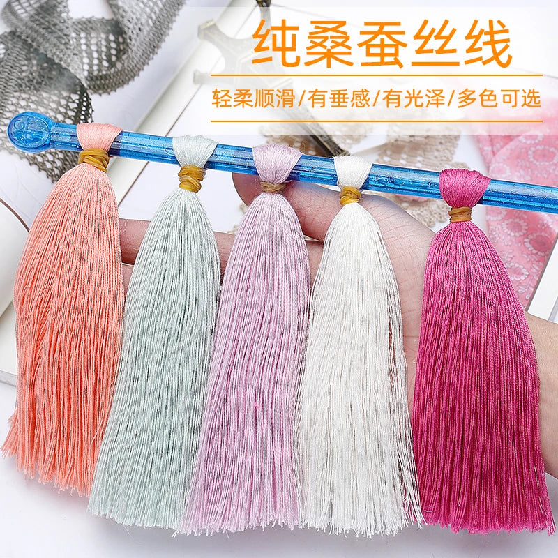 Real Silk Yarns for Knitting and Crochet