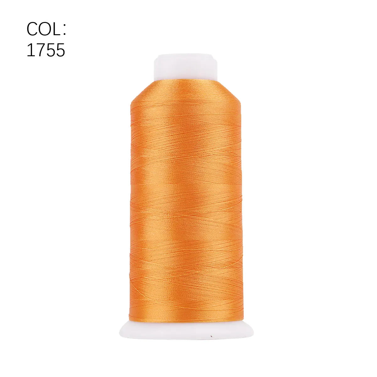 High Tenacity Polyester Embroidery Thread Big Roll 80 4000m Colors