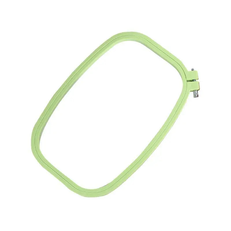 Plastic DIY Embroidery Hoops Square Shape Cross Stitch Frame Ring