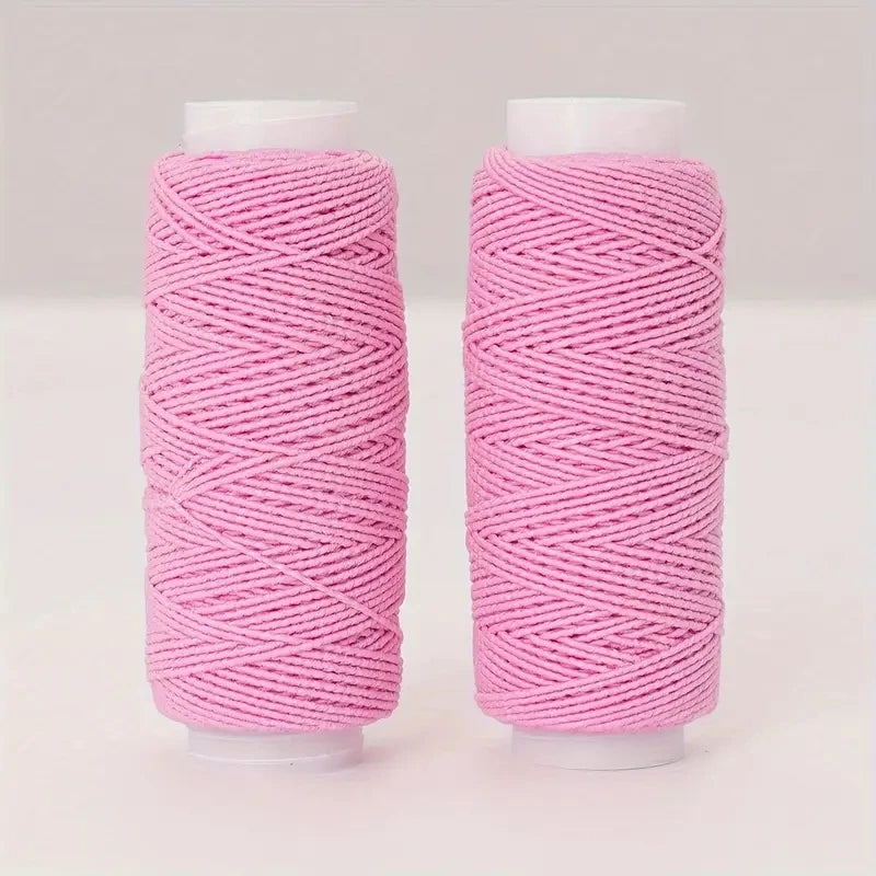 2pcs Colorful Elastic Thread Sewing Machine Bottom Line Polyester