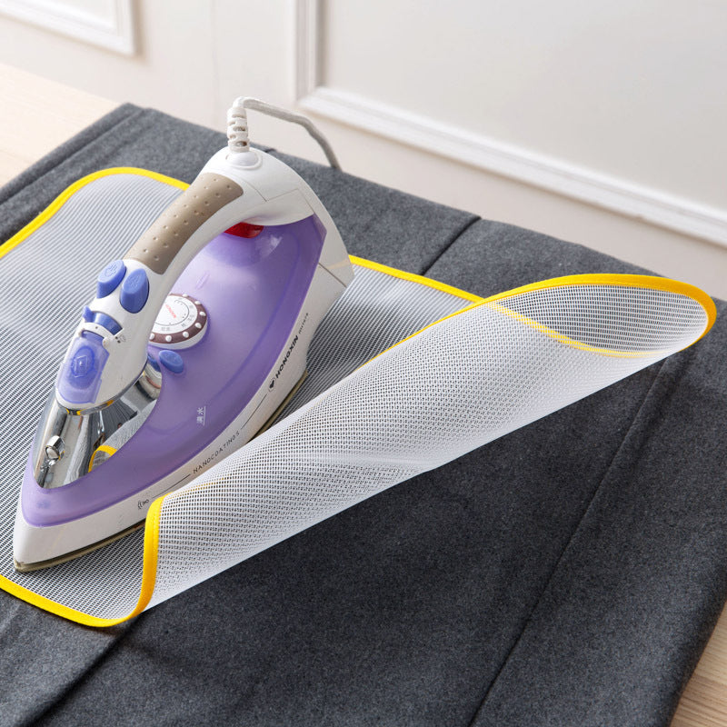 1/2PC Heat Resistant Ironing Sewing Mesh Cloth Protective Insulation Pad