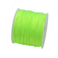 50Yds 0.8mm Nylon Cord For Jewelry Beading Braided Nylon Satin String