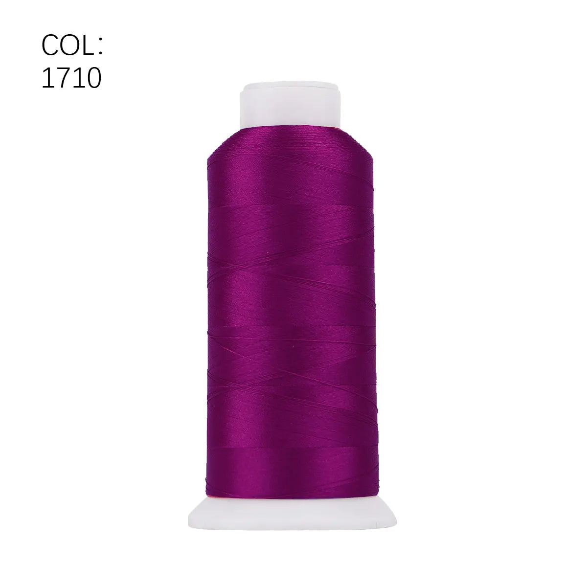 High Tenacity Polyester Embroidery Thread Big Roll 80 4000m Colors