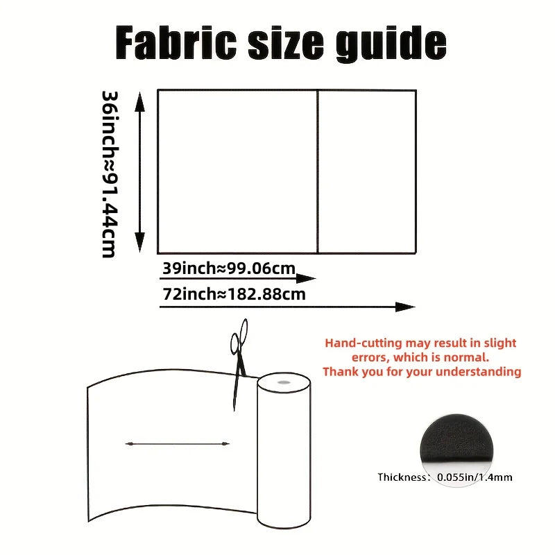 Colorful Soft Felt Fabric Sheets Non-Woven Pad for DIY Craft