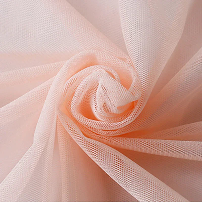 Soft Mesh Tulle Fabric Sewing Wedding Decorations Curtains 1m/5m/10m