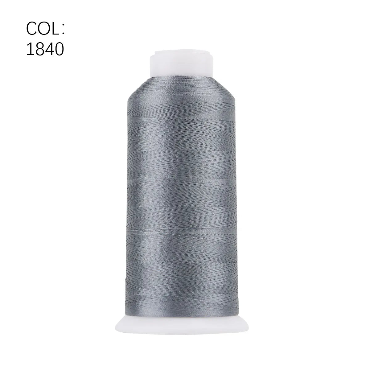 High Tenacity Polyester Embroidery Thread Big Roll 80 4000m Colors