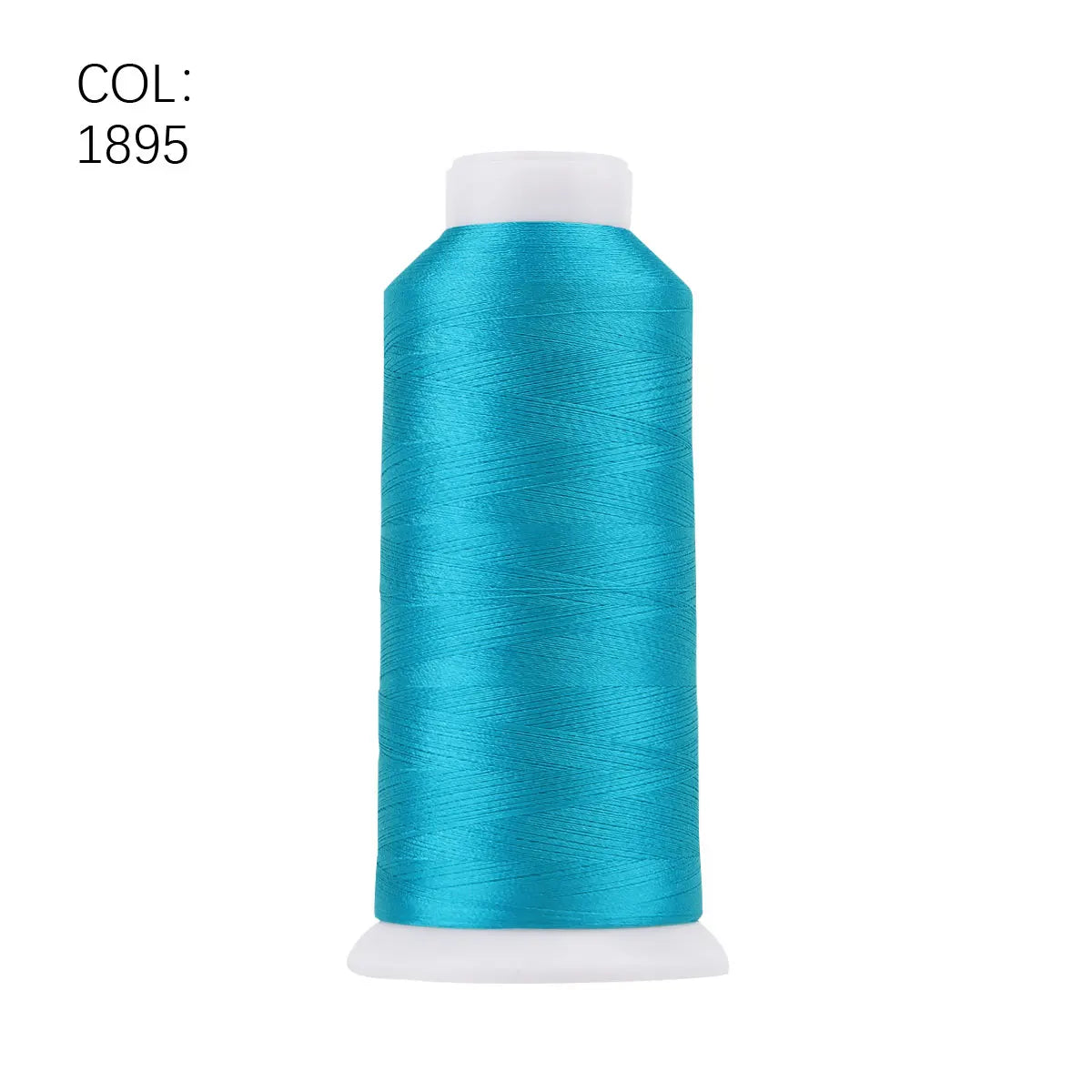 High Tenacity Polyester Embroidery Thread Big Roll 80 4000m Colors