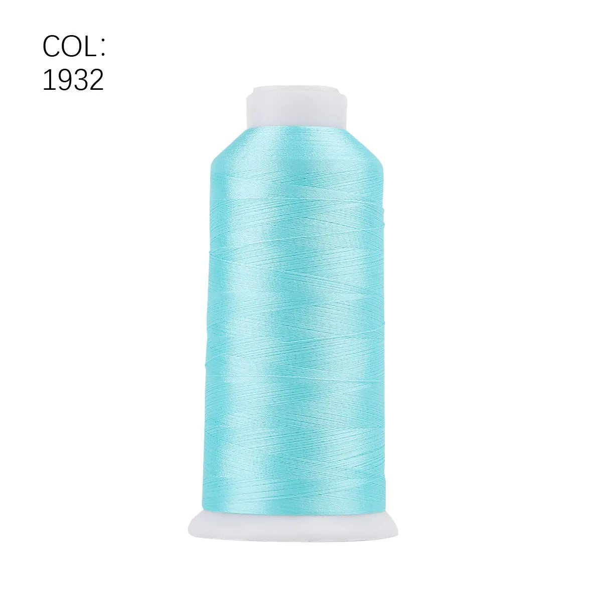 High Tenacity Polyester Embroidery Thread Big Roll 80 4000m Colors