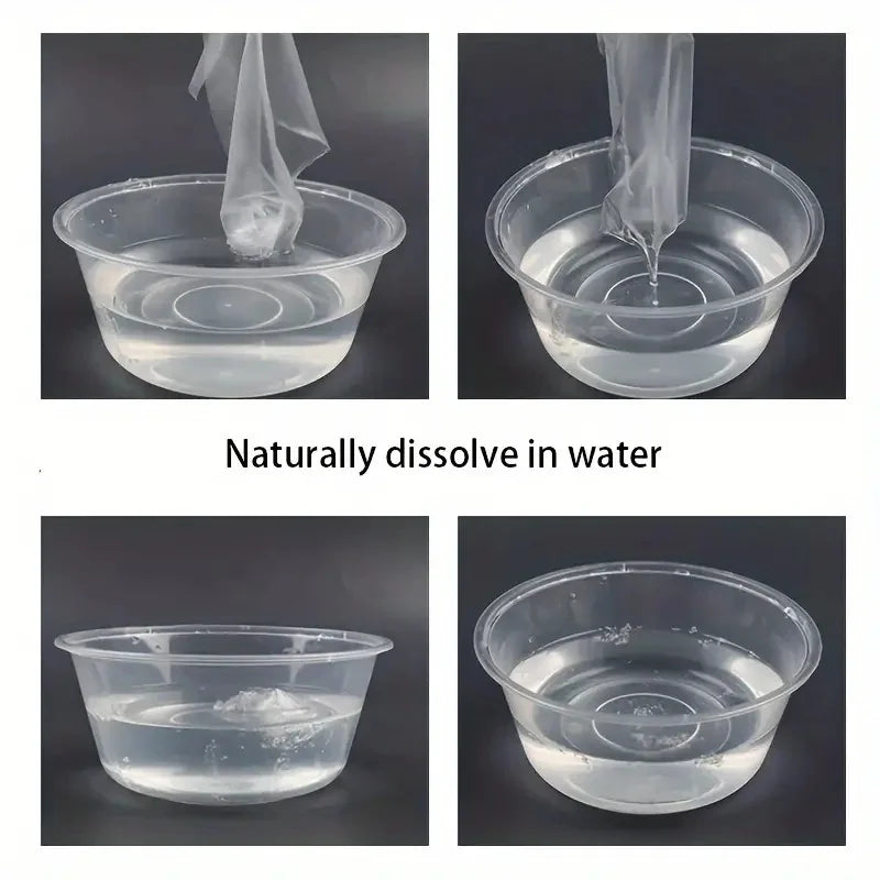 1Roll Washable Water-Soluble Embroidery Stabilizer Film Clear