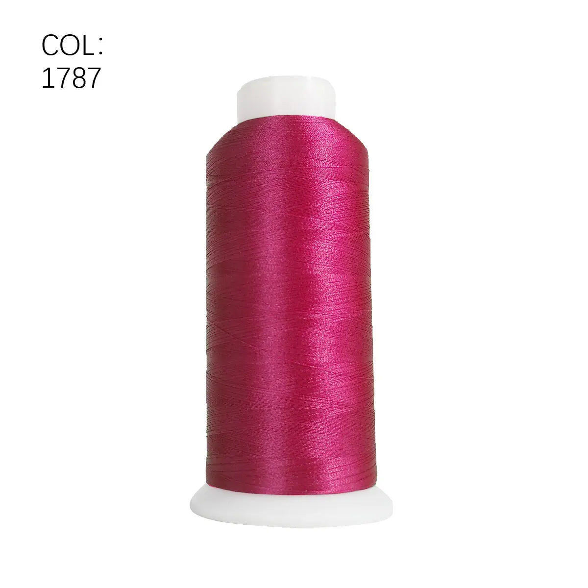 High Tenacity Polyester Embroidery Thread Big Roll 80 4000m Colors