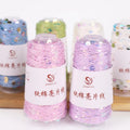 3mm+6mm sequin thread, pure cotton, hand-woven DIY yarn, special price