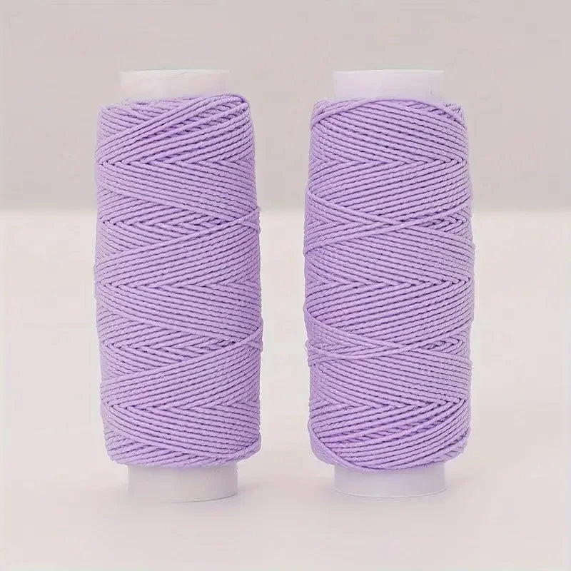 2pcs Colorful Elastic Thread Sewing Machine Bottom Line Polyester