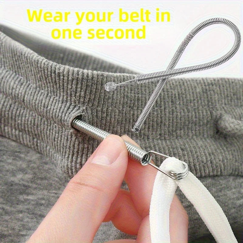Bendable Spring Drawstring Threader Clip