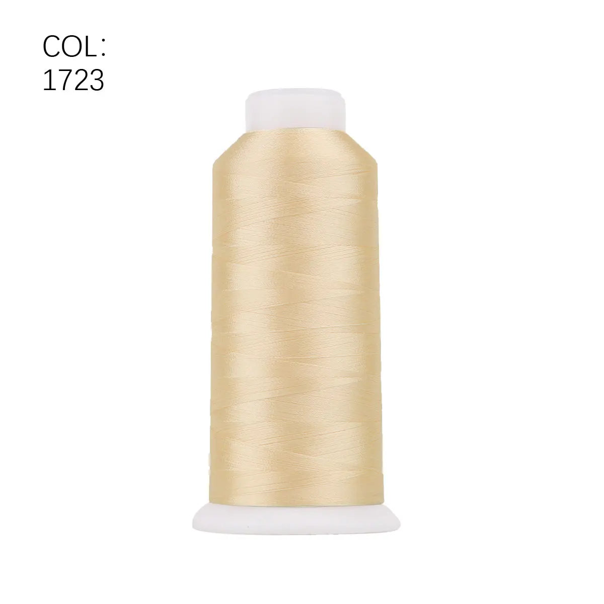High Tenacity Polyester Embroidery Thread Big Roll 80 4000m Colors