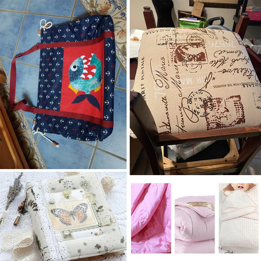 Fusible Interfacing Iron-On/Non-Woven Sewing Cover Stitches Back of Stitch-Fused Beautifully