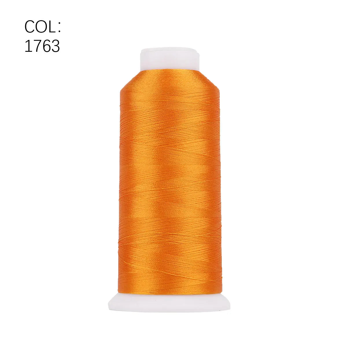 High Tenacity Polyester Embroidery Thread Big Roll 80 4000m Colors