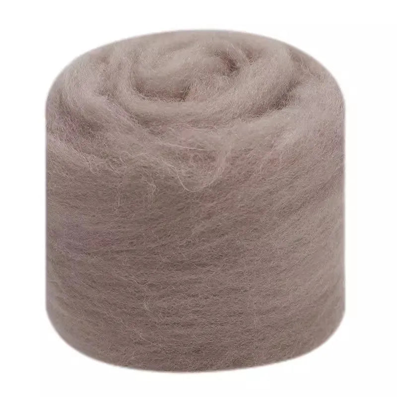 Needle Felting Wool Fibre Wool Roving for DIY Craft Materials,