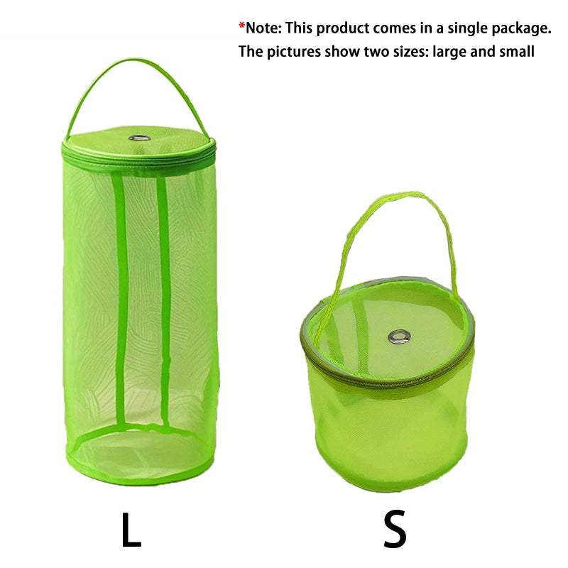 1Pc Portable Yarn Storage Bag Hollow Mesh Knitting Wool Yarn