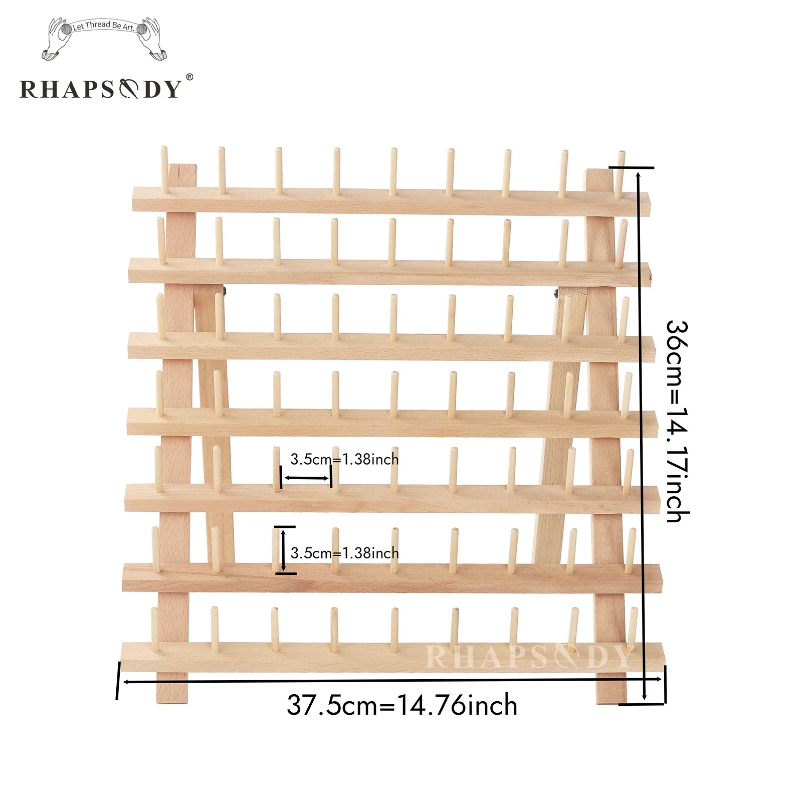 Rhapsody 40WT Polyester Embroidery Machine Thread 550Y 60 Colors