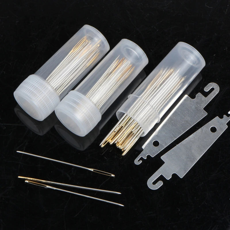 30PCS Cross Stitch Gold Tail Blunt Embroidery Needle Cross Stitch