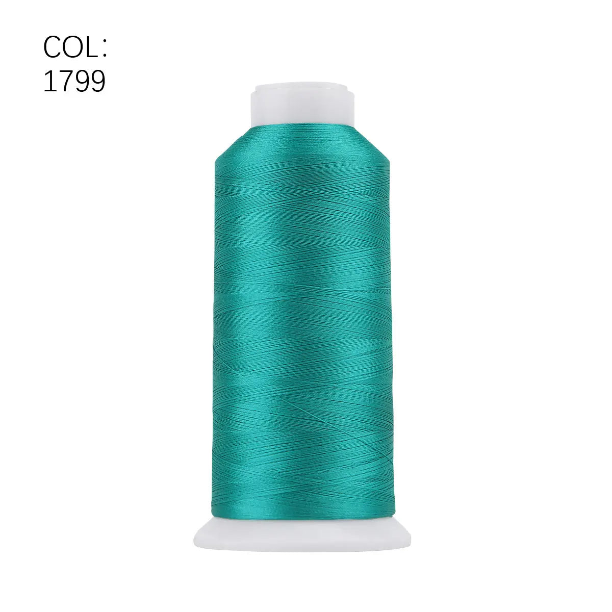 High Tenacity Polyester Embroidery Thread Big Roll 80 4000m Colors