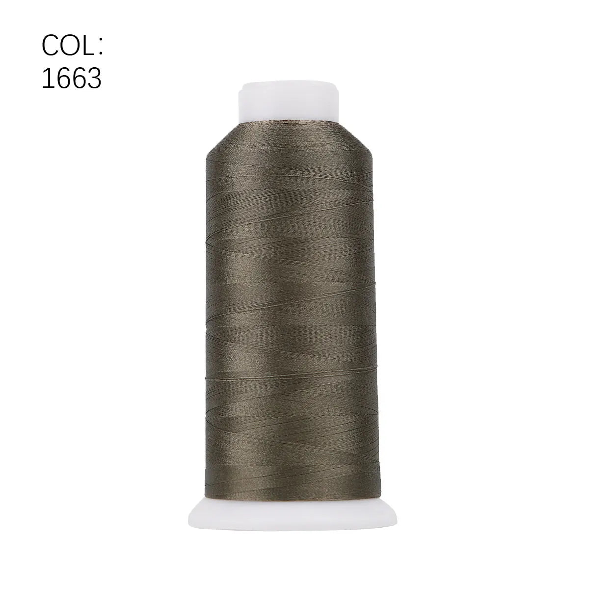 High Tenacity Polyester Embroidery Thread Big Roll 80 4000m Colors