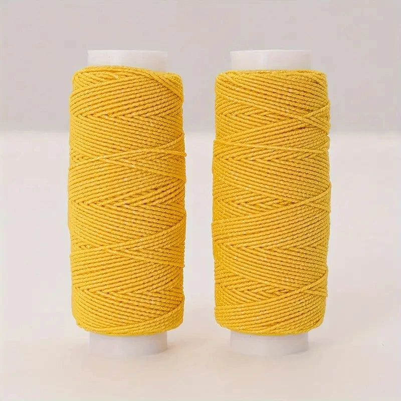 2pcs Colorful Elastic Thread Sewing Machine Bottom Line Polyester