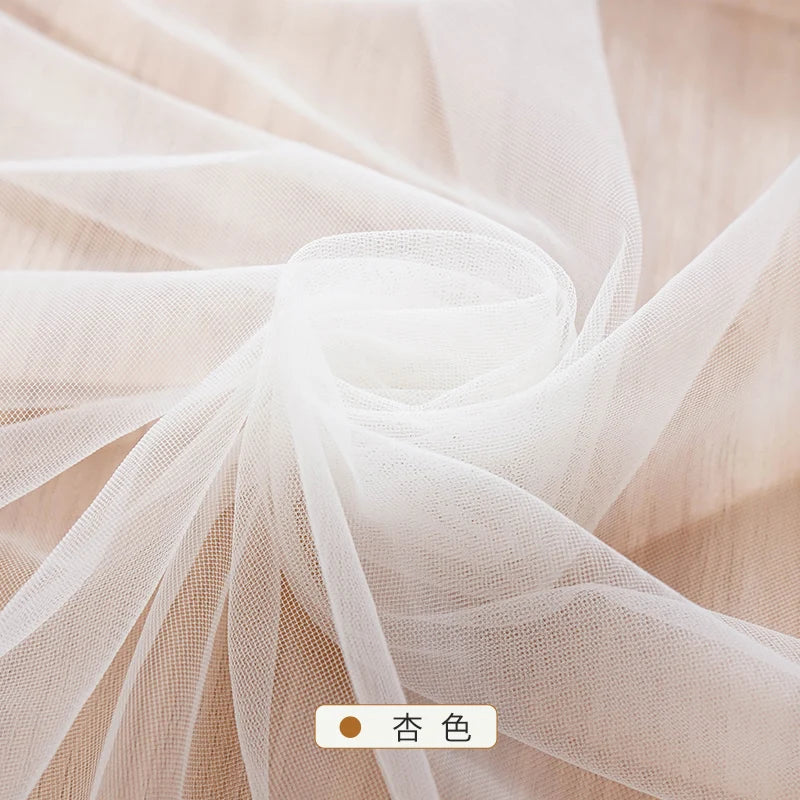 160x50/500cm Soft Mesh Fabric For Wedding Dresses, Decorations, Skirt Fabrics
