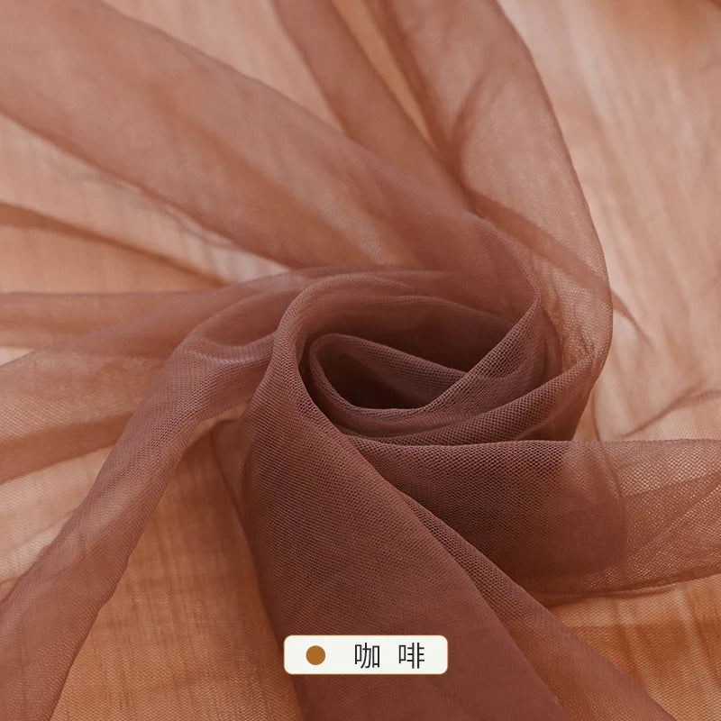160x50/500cm Soft Mesh Fabric For Wedding Dresses, Decorations, Skirt Fabrics