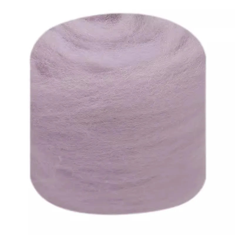 Needle Felting Wool Fibre Wool Roving for DIY Craft Materials,