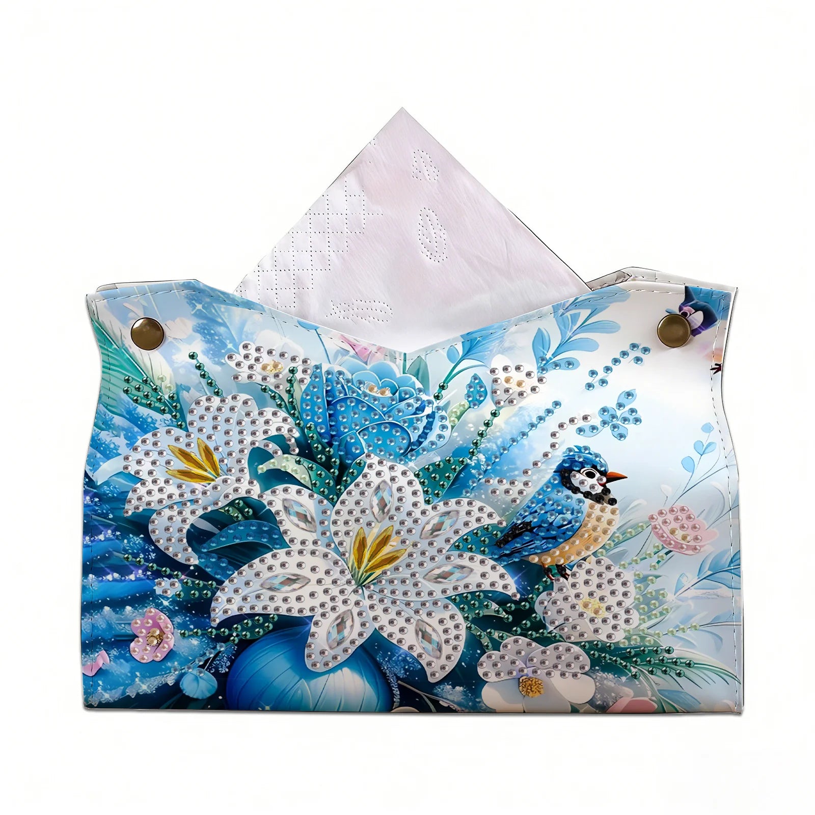 1Pc Diamond Painting kit tissue box Animal Pattern Bedroom display