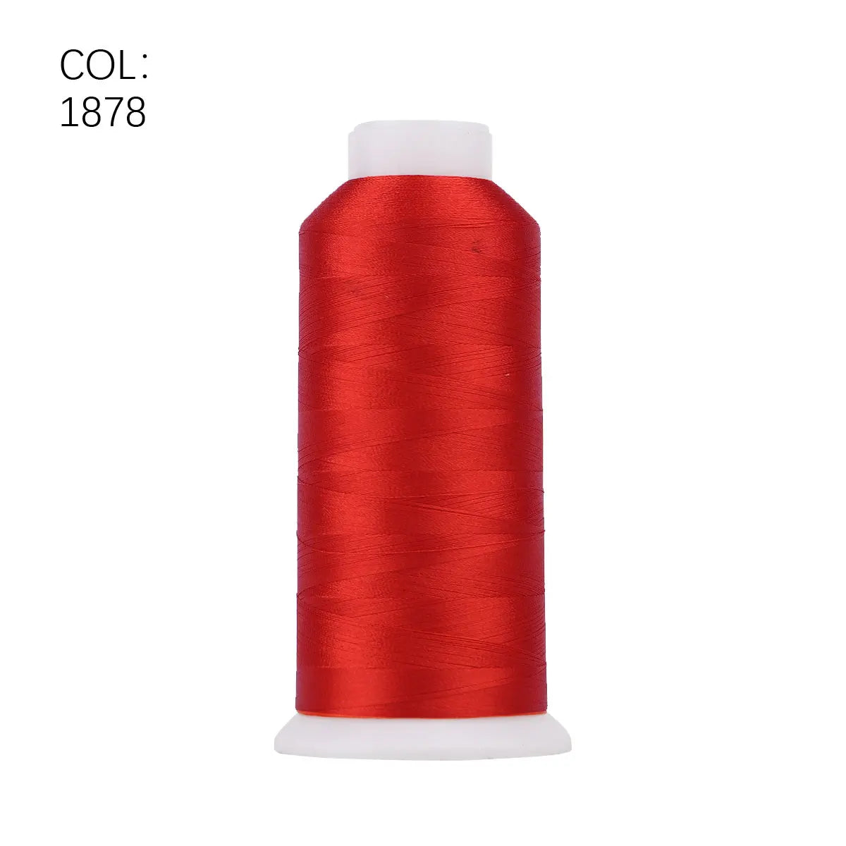 High Tenacity Polyester Embroidery Thread Big Roll 80 4000m Colors