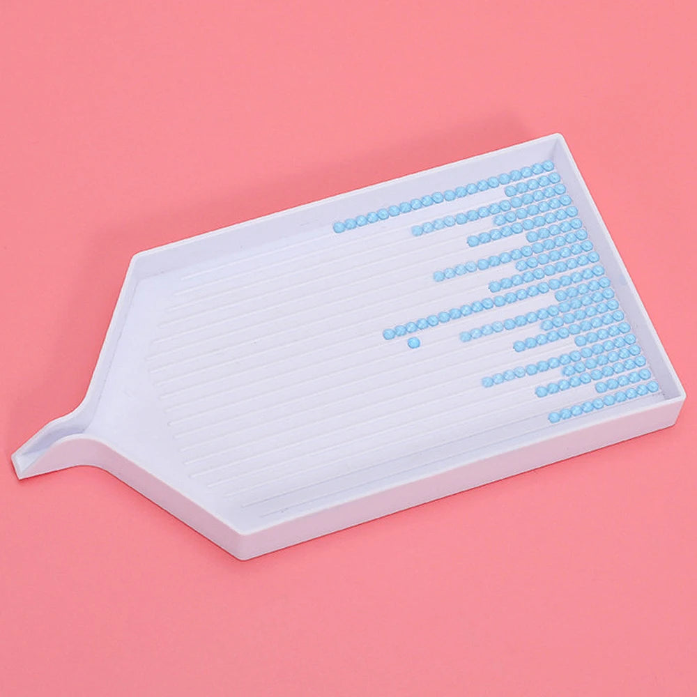 5D DIY Large Capacity Diamond Painting Tool Tray Big Drill