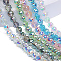 30-50pcs Vibrant Austrian Crystal Glass Beads 6-10mm Faceted Round Spacers