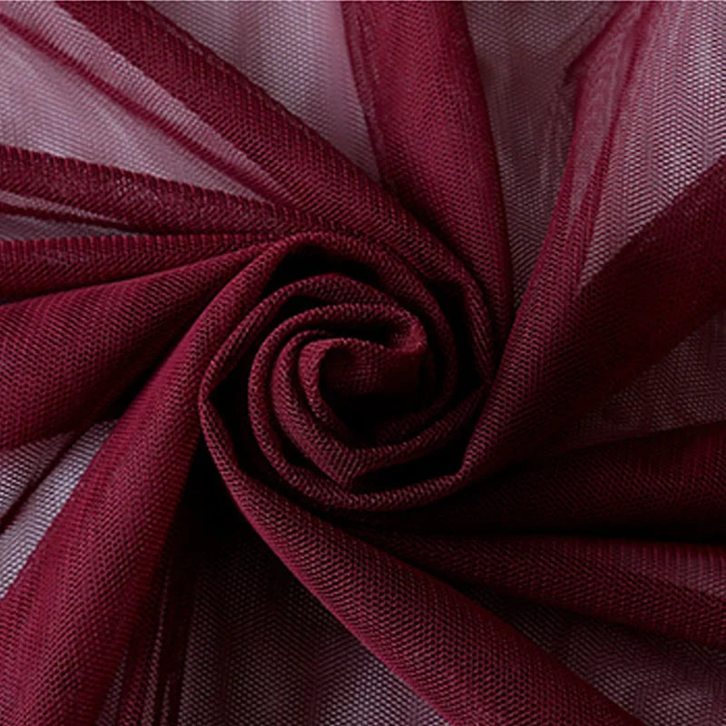 Soft Mesh Tulle Fabric Sewing Wedding Decorations Curtains 1m/5m/10m