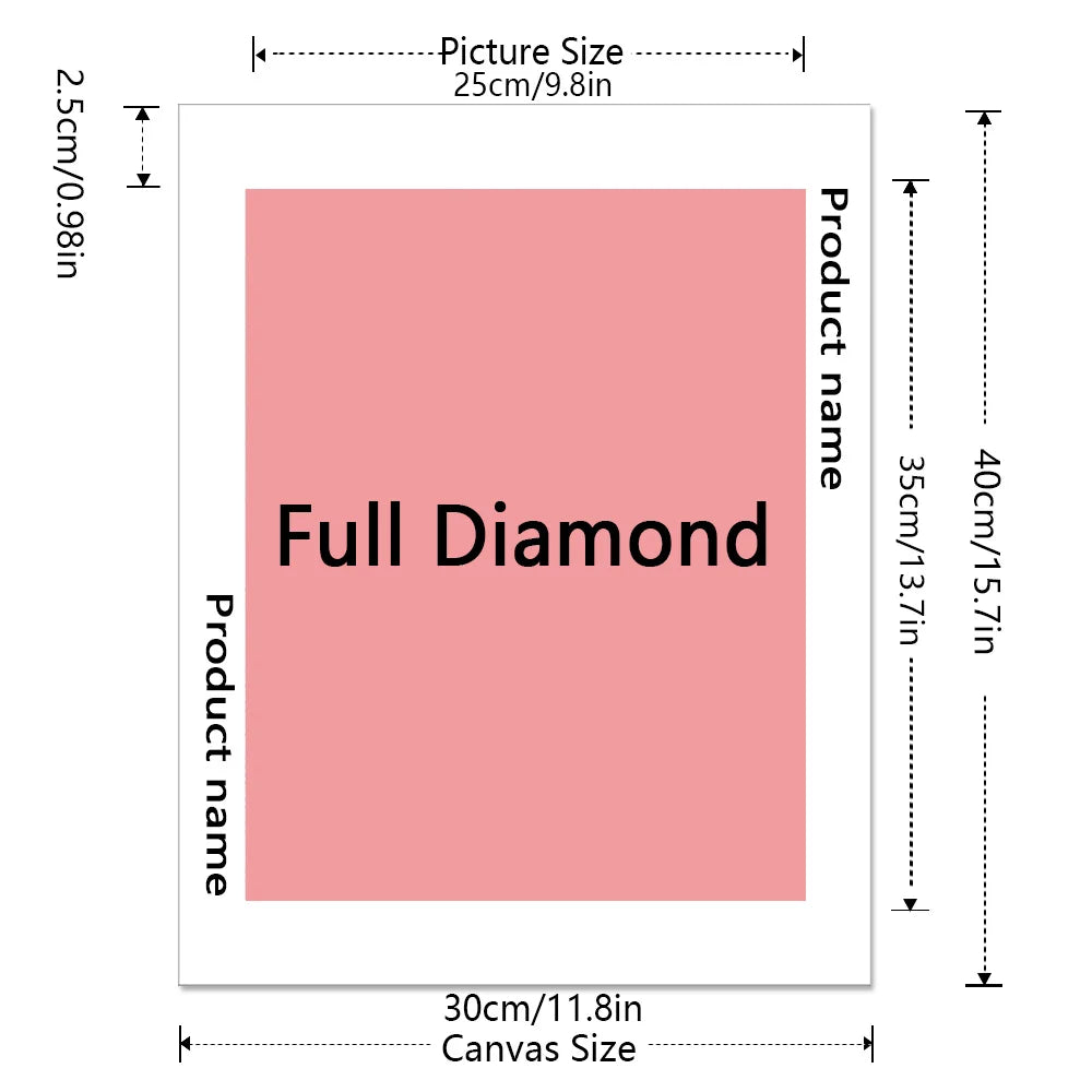 HUACAN Lily Branch Diamond Painting Full Square Round Drill Landscape Diamond Embroidery Picture Of Rhinestones