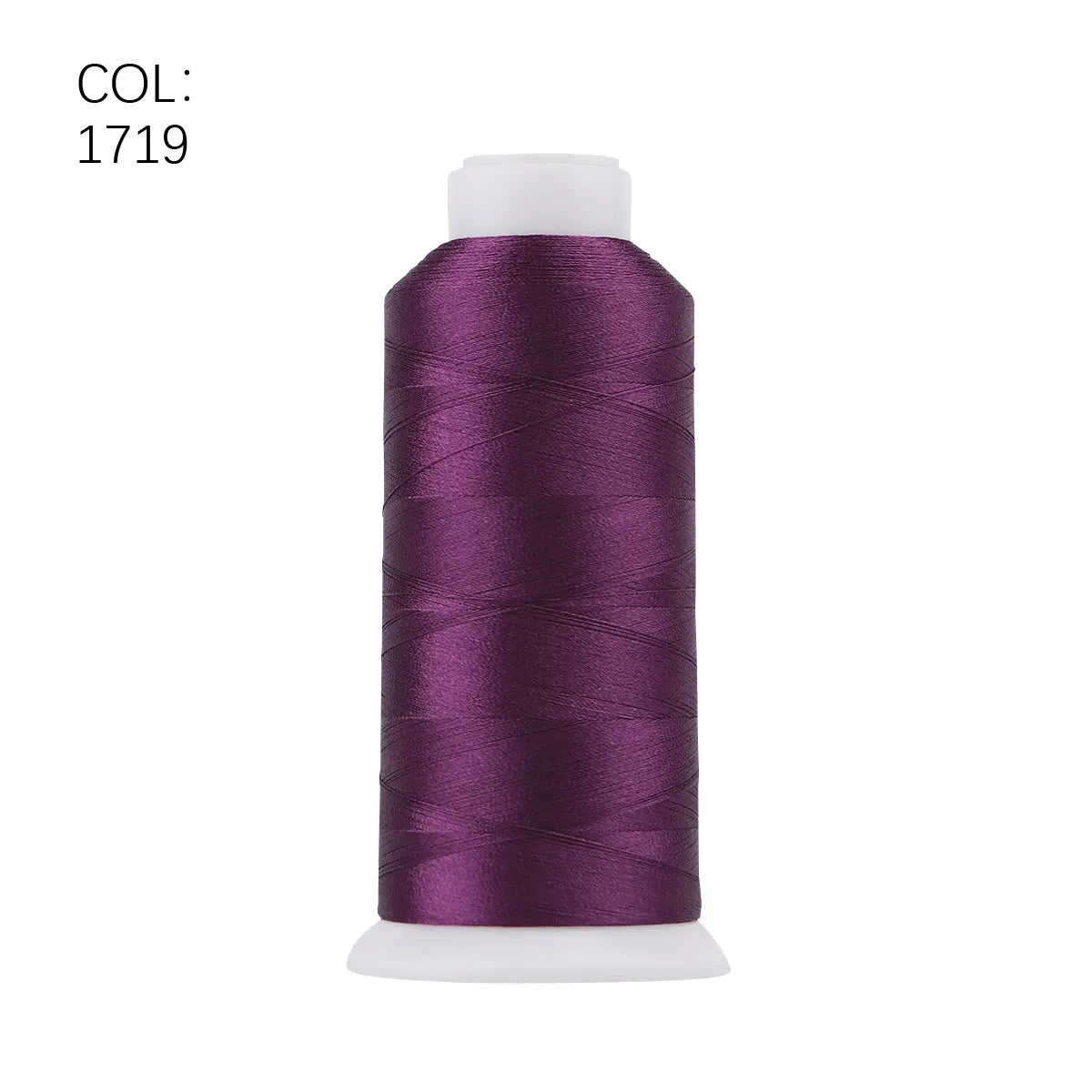 High Tenacity Polyester Embroidery Thread Big Roll 80 4000m Colors