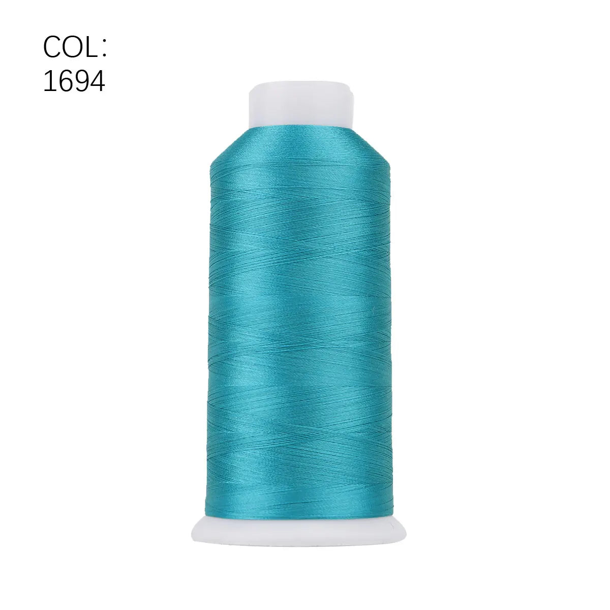 High Tenacity Polyester Embroidery Thread Big Roll 80 4000m Colors
