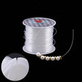 100M Plastic Crystal Beading Fishing Line No Elastic Jewelry Wire