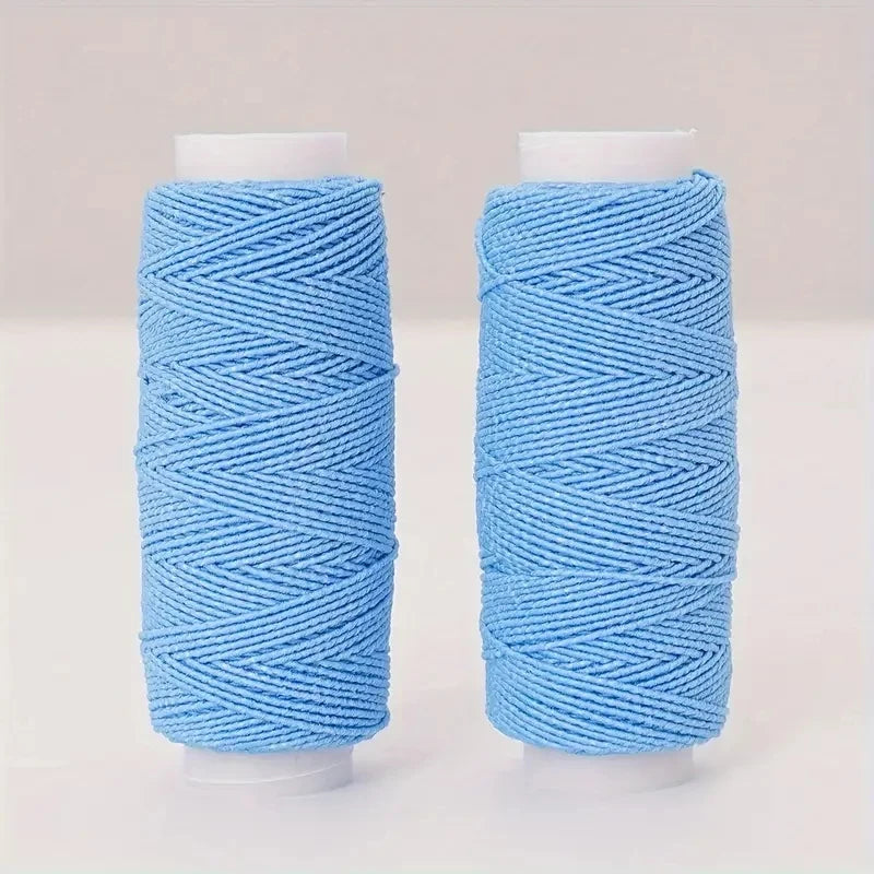 2pcs Colorful Elastic Thread Sewing Machine Bottom Line Polyester