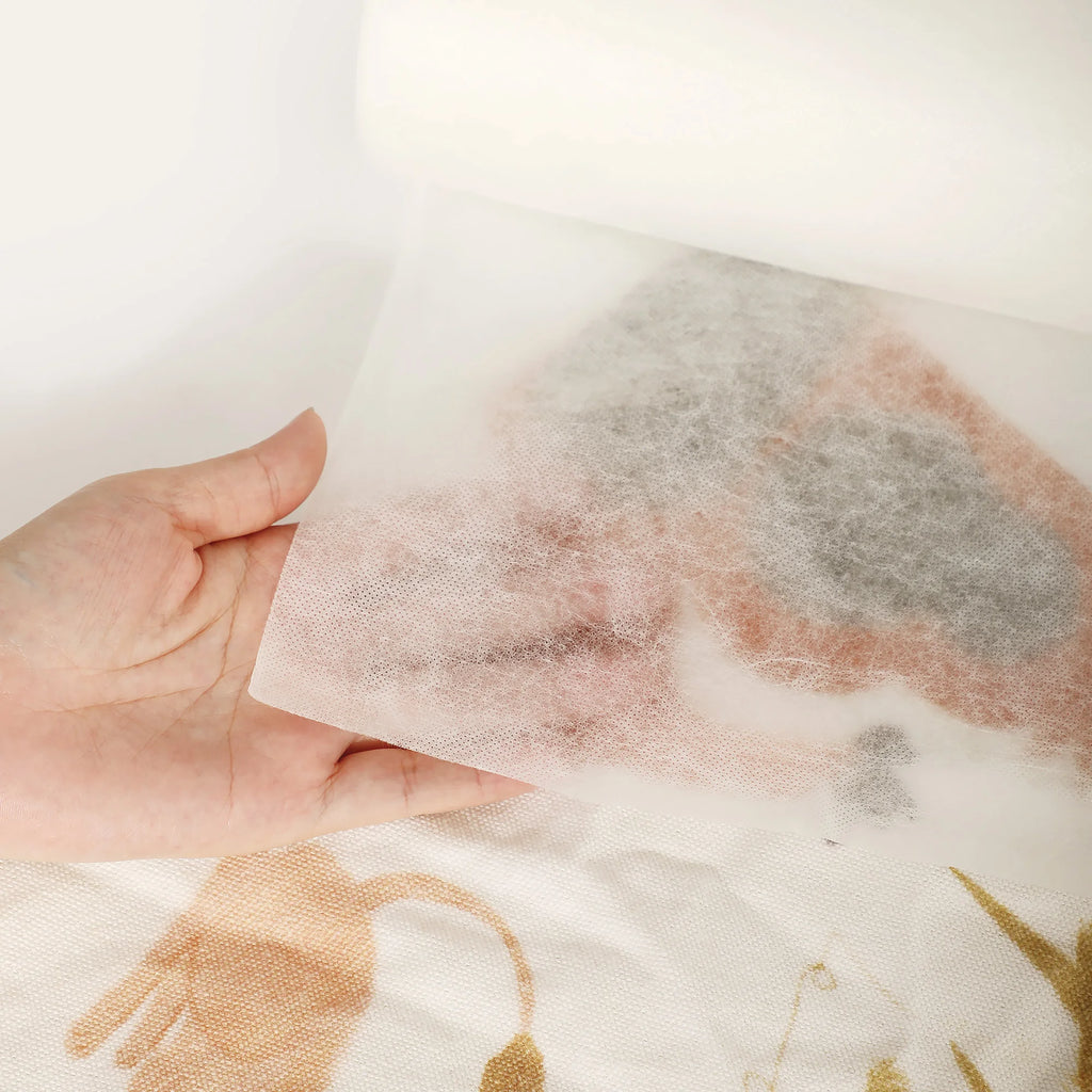 Wash-Away Water Soluble Embroidery Stabilizer 12"x25Yd-Roll-40g Compatible with Most Hoops