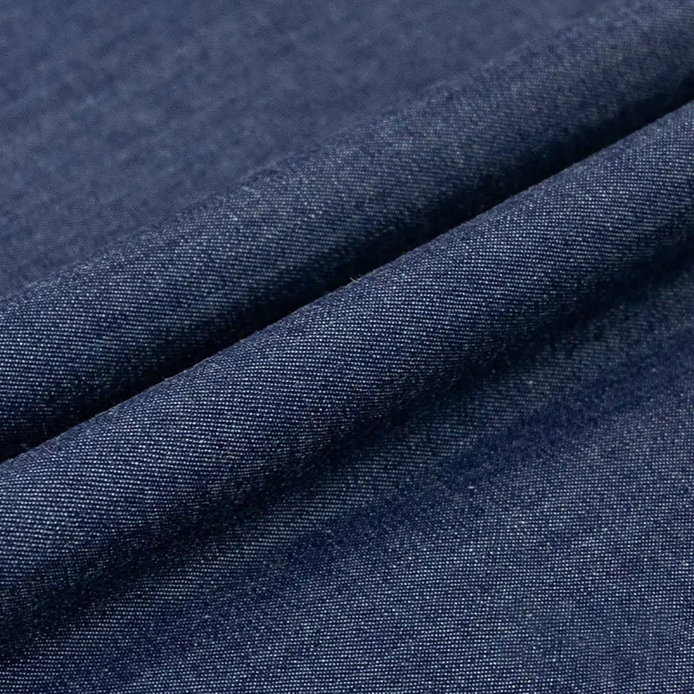 145cm Stretch Denim Fabric Blue Washed Micro Elastic Breathable Apparel