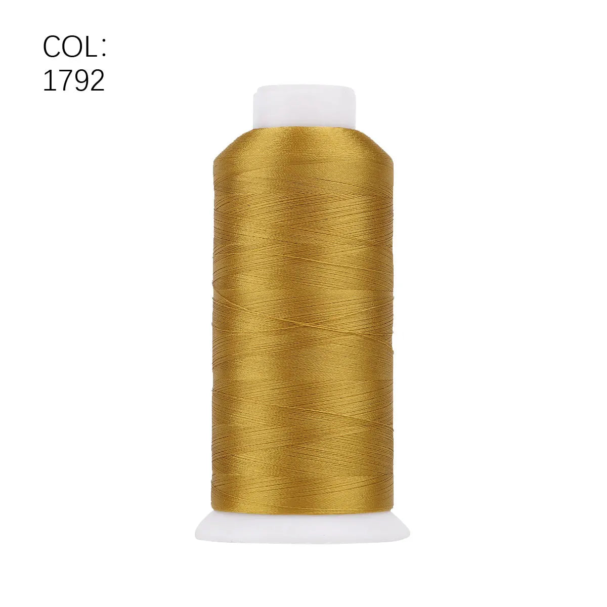High Tenacity Polyester Embroidery Thread Big Roll 80 4000m Colors